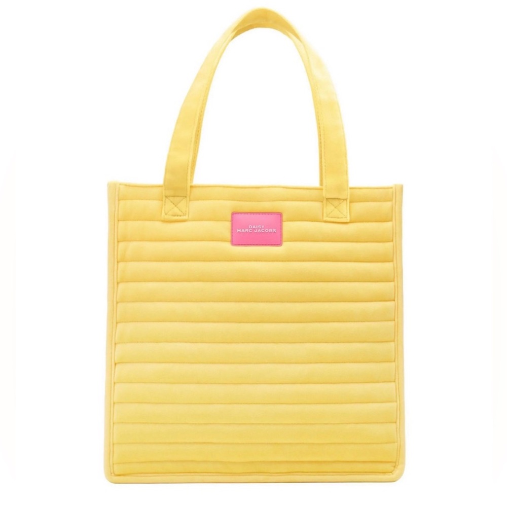 EXCLUSIVE LIMITED EDITION Marc Jacobs x Takashi Murakami yellow Daisy tote